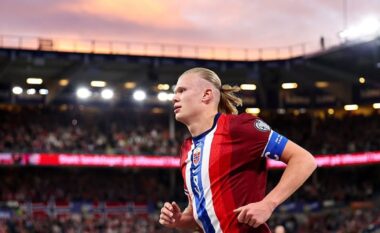 Norvegjia drejt Botërorit 2026, Haaland me shokë fitojnë ndaj Estonisë dhe dërgojnë Italinë në play off