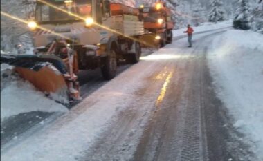 Reshje të para dëbore, zbardhen zonat e Qafë Thores, Thethit dhe Kelmendit