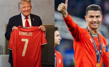 Cristiano Ronaldo pritet të takohet sot me Donald Trump në Shtëpinë e Bardhë