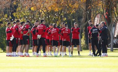 Andorra-Shqipëri /Kombëtarja nis grumbullimin, zhvillon stërvitjen e parë në Barcelonë