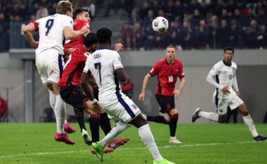 Kane na ndëshkon dy herë! Shqipëria mundet nga Anglia në Tiranë, të gjithë sytë nga play off-i