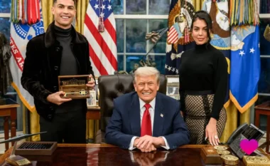 Ronaldo reagon pas takimit me Trumpin, falenderon për mikpritjen