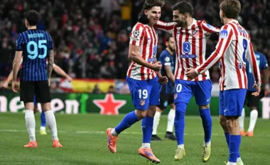 Video/ Fitore në frymën e fundit, Atletico mund Interin në “Metropolitano” falë golit të Gimenez