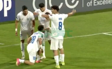 VIDEO/ Jasir Asani jep asist me telekomandë në Champions 2, ai që shënoi golin ulet dhe i puth këmbën
