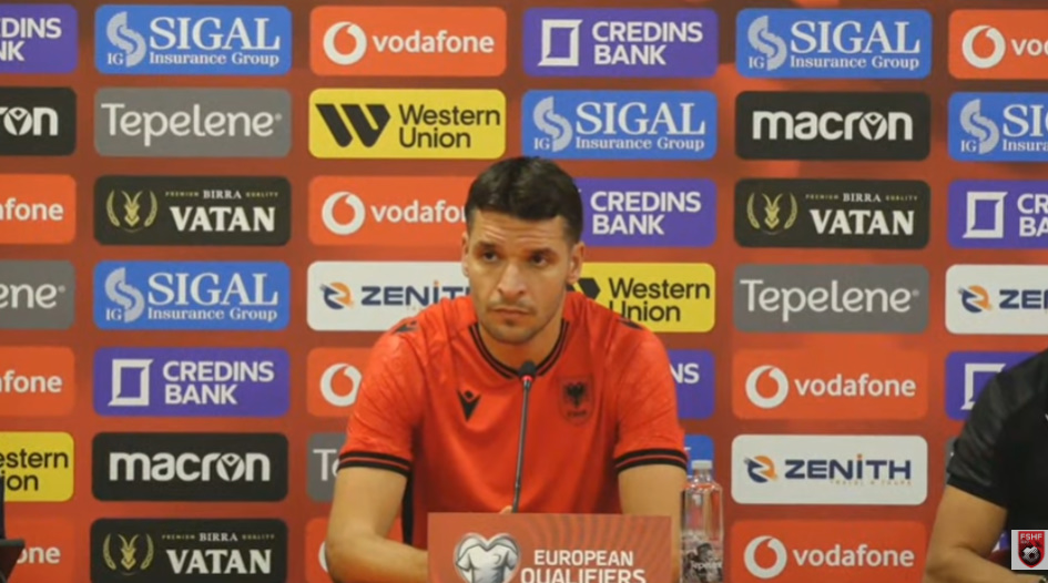  Do bëjmë gjithçka për të vënë në vështirësi Anglinë   flet kapiteni Gjimshiti  Kejn nuk ndalet me lojë një kundër një