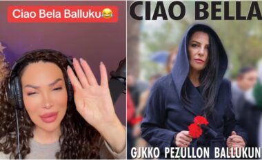 Belinda Balluku u pezullua nga detyra, ironizon këngëtarja shqiptare:  Ciao Bela, i marrsh me vete dhe shokët… (VIDEO)