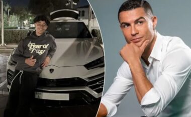 Djali i Kristiano Ronaldos i bën dhuratë vetes një Lamborghini