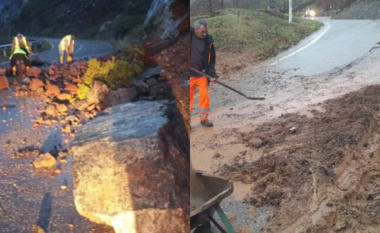 Moti i keq/ Dëmtohet ura që lidh dy fshatra në Kukës, probleme edhe në Dibër