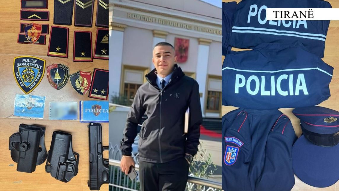 U kap me armë dhe uniformë policie, zbardhet dëshmia e 20-vjeçarit