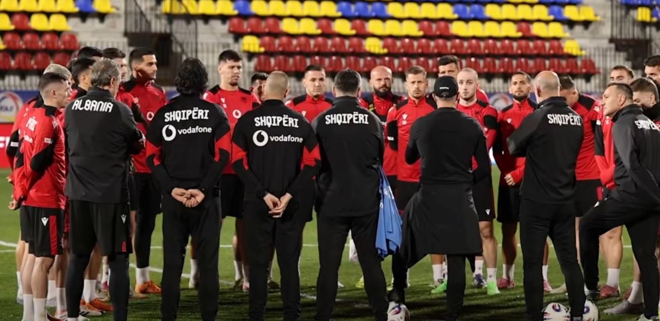 Formacioni i mundshëm  Shqipëria ka dy dilema për duelin ndaj Andorrës  ja si projektohet ekipi në fushë