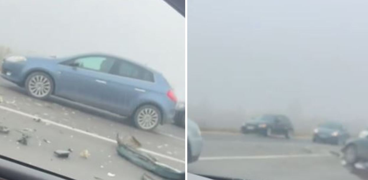 Aksident i shumëfishtë në rrugën nacionale Maqellarë Peshkopi  plagosen disa persona