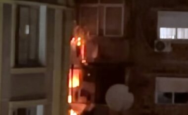 Shpërthen bombola e gazit në një apartament në Tiranë, policia e zjarrfikëset në vendin e ngjarjes