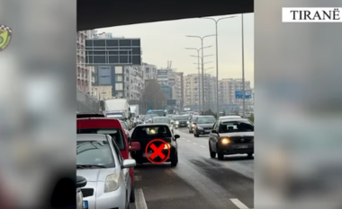 Rrugorja e Tiranës me ‘dorë të hekurt’: 136 gjoba në 48 orët e fundit, 11 shoferë të arrestuar