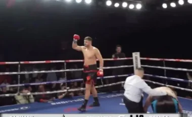 I pamëshirshëm! Kristian Prenga thyen kundërshtarin për 30 sekonda në raundin e parë në SHBA