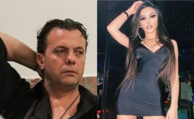 FOTO/ U fol se pret fëmijën e tij, Laert Vasili filmohet duke goditur me sh*plakë Serena Sulën