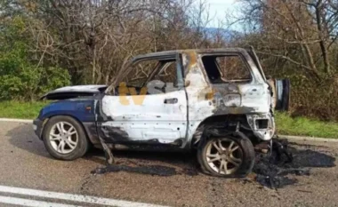 Horror! Një person gjendet i djegur brenda makinës, në të njëjtën kohë dhe banesa e tij në flakë