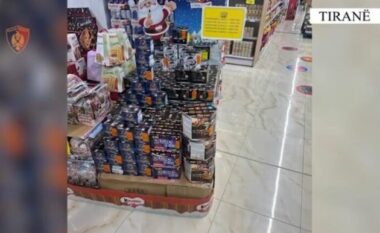 Tregtonin fishekzjarre, arrestohen tre pronarë marketesh. Policia apel qytetarëve: Mos përdorni lëndë piroteknike!