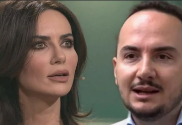 FOTO  Grida Duma ndahet nga Ervin Salianji  Moderatorja  e zhduk  nga rrjetet sociale