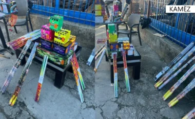 Në prag të ndërrimit të viteve, 15-vjeçari kapet duke shitur fishekzjarrë, pas ndalimit dhunon policin