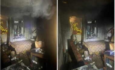 Zjarr në një apartament në Gjirokastër, flakët shkrumbojnë shtëpinë