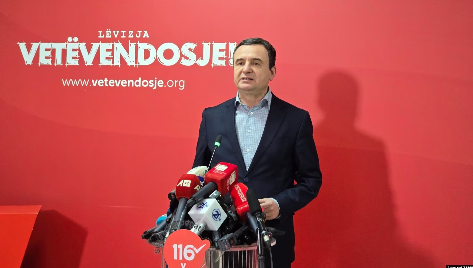 Kurti shpall fitoren në zgjedhje  Fitoi populli i Kosovës dhe Republika  Ftoj partitë opozitare për bashkëpunim në Kuvend