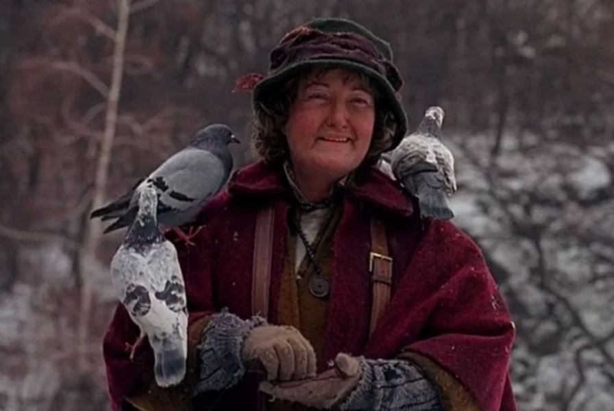  Zonja me pëllumba   Historia tragjike eaktorja që u identifikua me Krishtlindjet