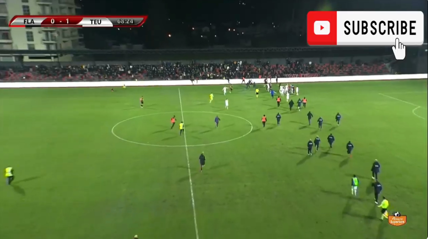 Incidenti në Vlorë/ 22 minutat e dhunës dhe turpi në stadiumin “Flamurtari”