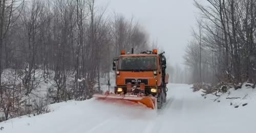 Reshjet e dëborës në Shkodër/ Policia apel drejtuesve të automjeteve: Përdorni goma dimërore ose zinxhirë