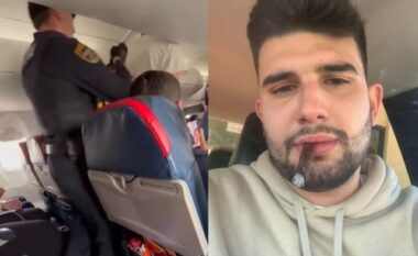 EMRI/ Shkaktoi panik duke tentuar të hap derën e avionit dhe kërcënoi stjuardesen, shqiptari dënohet me 18 muaj burg në SHBA
