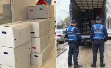 Zhvendosja e Kadastrës së Vlorës/ Dosjet dhe baza materiale transportohen drejt Tiranës