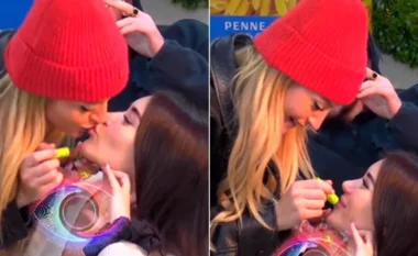 Puthje në buzë mes Selin dhe Gretës në Big Brother VIP Albania