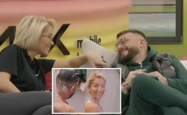 Limi dhe Dolce bëjnë dush bashkë, ai e asiston gjatë pastrimit