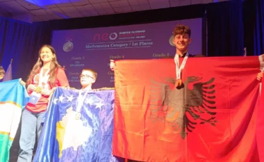 15-vjeçari nga Cërriku triumfon në Olimpiadën Ndërkombëtare të Matematikës në SHBA