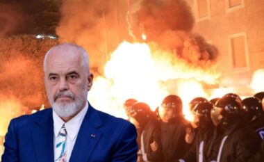 Rama reagon pas protestës së PD: Degjenerim i pandalshëm! Mercenarë të rekrutuar nga rrugaçët e lagjeve hedhin molotovë