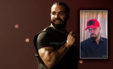Drake përsëri shfaqet me simbolin kombëtar shqiptar