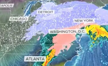 Stuhi e fuqishme dimërore paralizon SHBA-në, 730 mijë pa energji elektrike! Mbi 10 mijë fluturime të anuluara