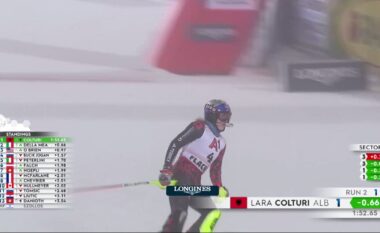 Lara Colturi e 8-ta në Flachau, shkëlqen në lëshimin e dytë