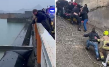 Makina u përplas me barrierat e urës së Spatharit dhe ra në liqenin e Vaut të Dejës, arrestohet drejtuesi i mjetit, si paraqitet gjendja e të plagosurve