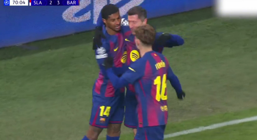 VIDEO/ Barcelona mposht Slavia Pragën