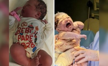 Dy vajza janë bebet e para të 2026-ës/ Vogëlushet lindën pak pas ndërrimit të viteve Vogëlushet lindën pak pas ndërrimit të viteve