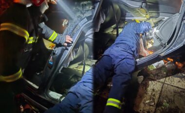 Aksident tragjik në Durrës/ Makina “fluturon” nga Ura e Dajlanit, humb jetën 18-vjeçarja, shoferi në gjendje kritike (VIDEO)