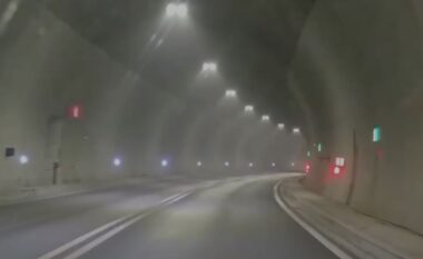 Pëson dëmtime tuneli i Murrizit, pjesë e Rrugës së Arbrit (VIDEO)