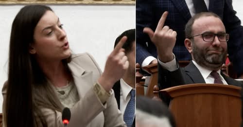 Zegjine Caushi  shpërthen  ndaj Gazment Bardhit  Erdhe në Fier për t u përdredhur si purtekë domatesh  pije xhin në 2 të natës e haje qofte  nuk më besove o xhan   VIDEO 