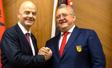 Presidenti i FIFA-s, Infantino, uron Dukën për rizgjedhjen e tij në krye të FSHF-së!