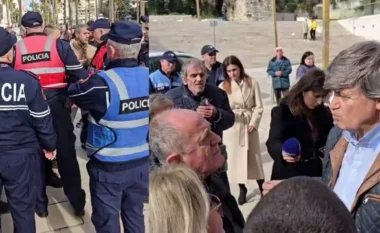 Banorët në Durrës protestë para Bashkisë, tentojnë të bllokojnë mbledhjen për shpronësimet: Emirjana Sako hap derën, o hajdute (VIDEO)