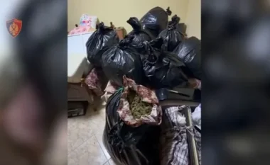 Sekuestrohen 57 kg lëndë narkotike dhe një armë zjarri në Vlorë, arrestohen dy persona (EMRAT)