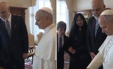 VIDEO/ Rama publikon pamjet nga vizita në Vatikan: Çaste të bukura nga takimi me Papa Leone XIV