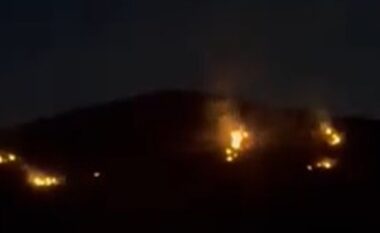 Qafa e Luadhit në Llogara “përfshihet” sërish nga flakët , dyshohet për zjarrvënie të qëllimshme