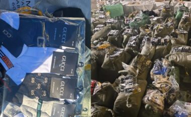 Nga Adidas, Nike, Gucci e Hugo Boss/ Bllokohen mbi 103 mijë veshje të falsifikuara në Durrës (FOTOT)