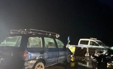 Aksident në Labinot Fushë, transportohen në spital dy të lënduarit